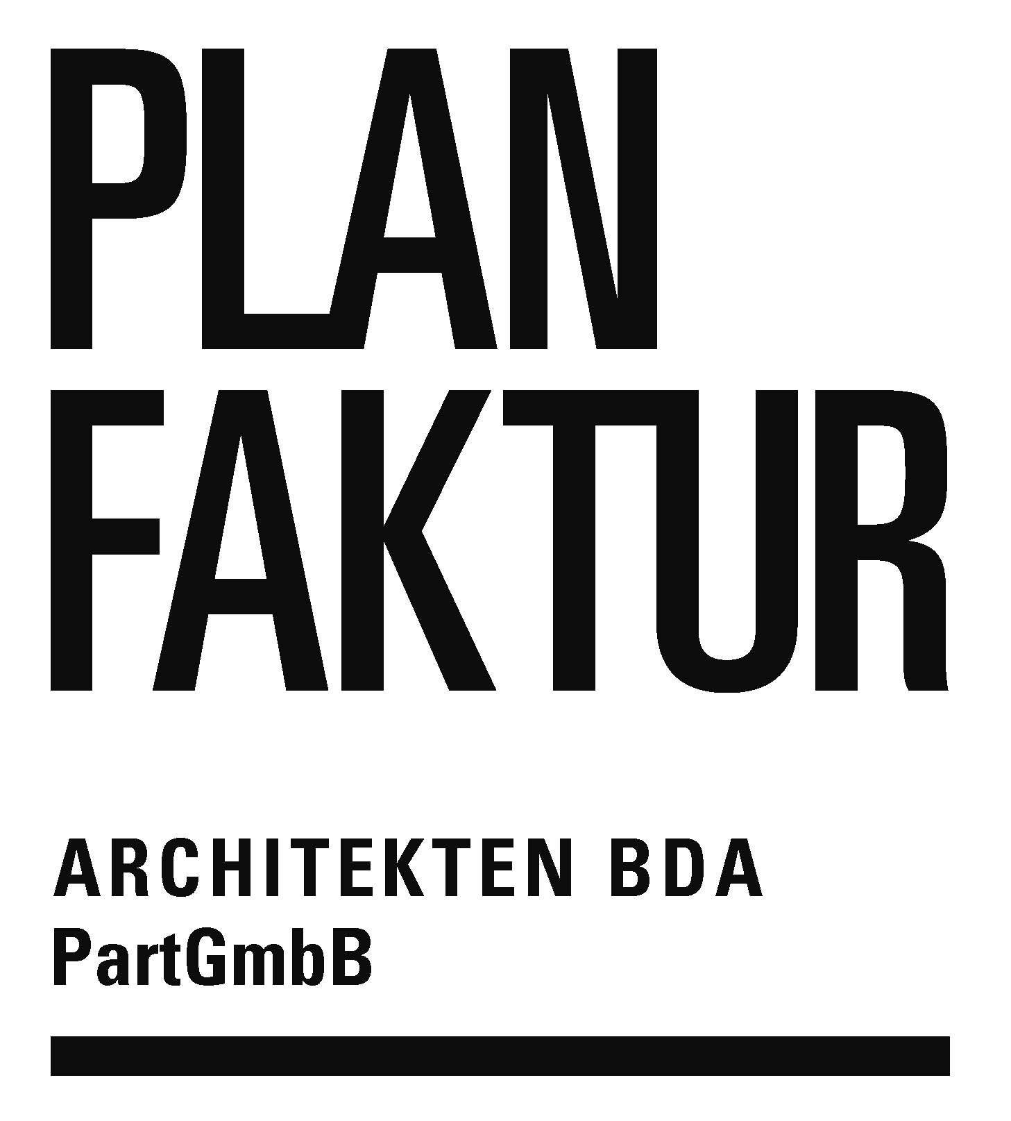 Logo PLANFAKTUR ARCHITEKTEN BDA PartGmbB