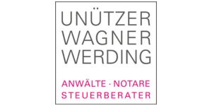 Logo Unützer, Wagner, Werding Rechtsanwälte · Steuerberater Partnerschaftsgesellschaft mbB